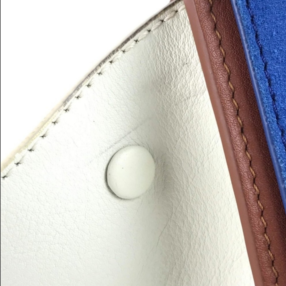 Authentic Celine Tri-coloured trapeze bag - Picture 14 of 16